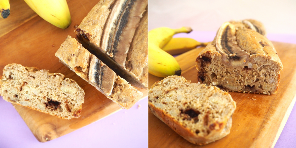 glutenfri bananbrød