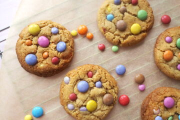 cookies med smarties