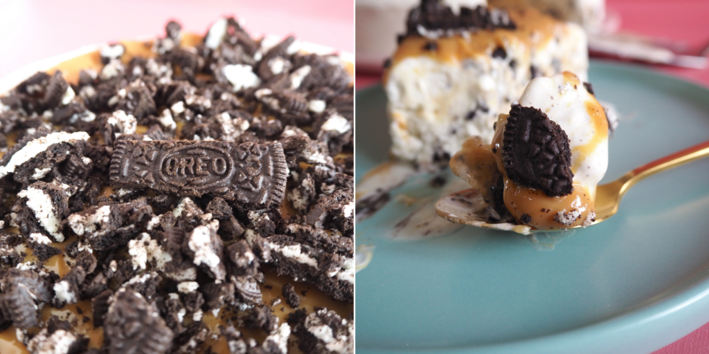 Islagkage med Oreos og karamel | Cakewoman.dk