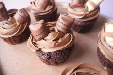 Chokolademuffins med nutella