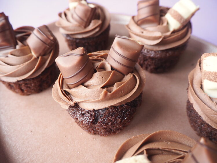 Chokolademuffins med nutella