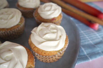 Glutenfri rabarbermuffins