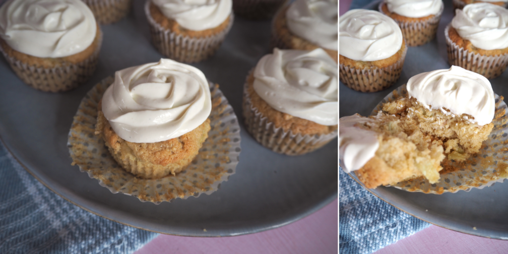 Glutenfri rabarbermuffins