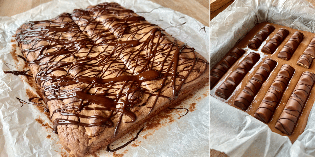 Kage med Kinder Bueno | Cakewoman.dk