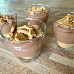 Nutella cheesecake i glas opskrift – Cakewoman.dk