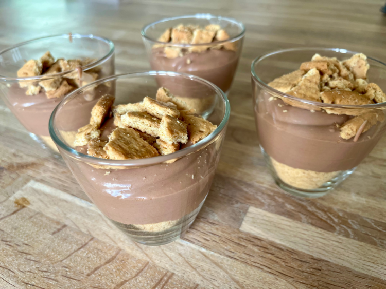 Nutella cheesecake i glas opskrift – Cakewoman.dk