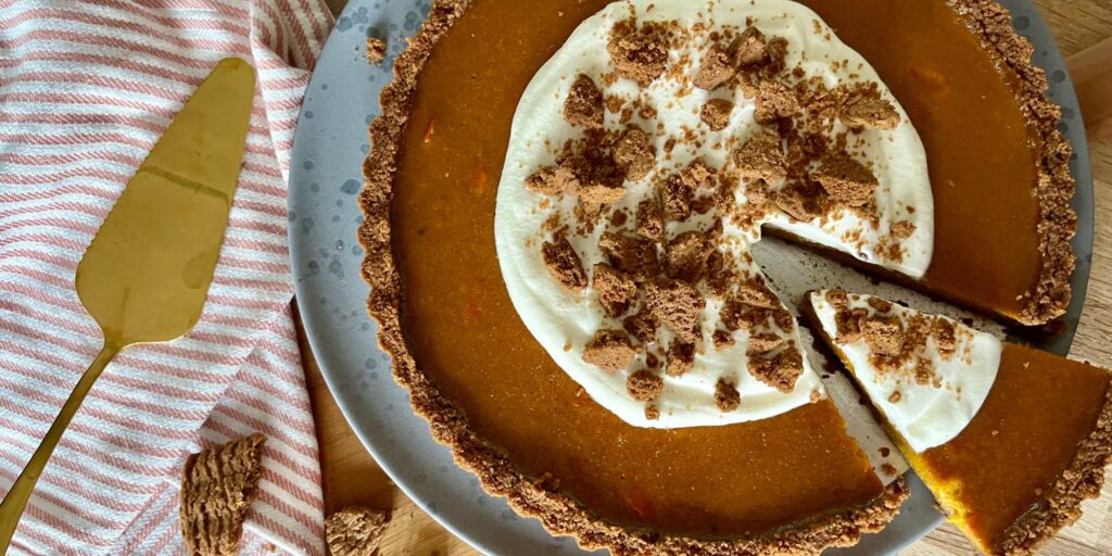 Græskartærte - opskrift på pumpkin pie