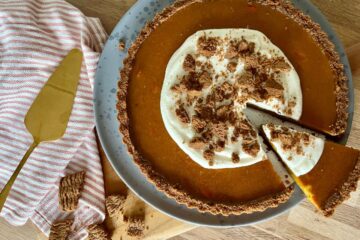 Græskartærte - opskrift på pumpkin pie